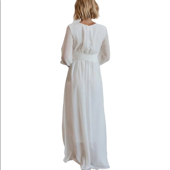 Baltic Born Lydia Off White Maxi Dress - Picture 2 of 2